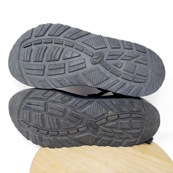 Chaco Sandals Classic Mens 11 Hiking Toe Loop Water Black Straps Shoes - Picture 11 of 12